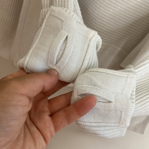 Lululemon Sundown Sweater Wrap Womens 4 6 Antique White Relaxed Cashlu Hoodie - Picture 9 of 14